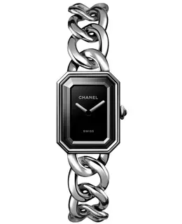 Chanel Premiere H7018 Women's Watch Black Dial Stainless Steel Case
