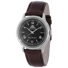 Orient Classic Solar-Powered Black Dial Watch RA-WK0004L10B