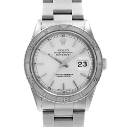 Pre-owned Rolex Datejust 36 Automatic Chronometer Silver Dial Mens Watch - SSO
