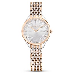 Swarovski Attract Quartz Crystal Silver Dial Ladies Watch Model 5649987