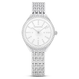 Swarovski Attract Quartz Crystal Silver Dial Ladies Watch Article: 5644062
