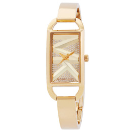 Michael Kors MK4840 Quartz Gold Dial Ladies Watch