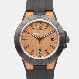 Bulgari Brown Magnesium Diagono DG41SMC Automatic Men's Wristwatch 41 mm 1134734