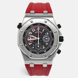 Audemars Piguet Black Stainless Steel Rubber Royal Oak Offshore Alinghi Polaris Limited Edition 26040ST.00.D002CA.01 Men's Wristwatch 44 mm 1141574