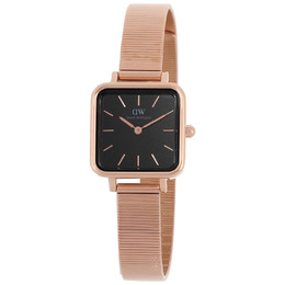 Daniel Wellington Quadro Studio Quartz Black Dial Ladies Watch DW00100518