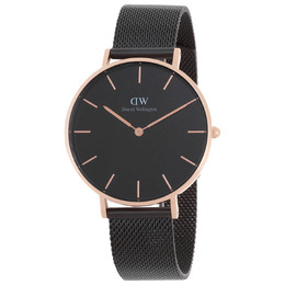 Daniel Wellington Petite Ashfield Quartz Black Dial Unisex Watch DW00100307