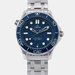 Omega Seamaster 210.30.42.20.03.001 Automatic Men's Watch - Ocean Blue Dial