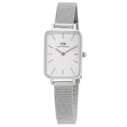 Daniel Wellington Quadro Quartz Eggshell White Dial Ladies Watch dw00100438
