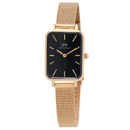 Daniel Wellington Quadro Quartz Black Dial Ladies Watch - Reference DW00100557