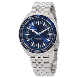 Nautica Vintage Quartz Blue Dial Mens Watch NAPNVF301