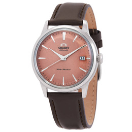 Orient Bambino Version 7 LE Automatic Orange Dial Mens Watch RA-AC0M15Y30B