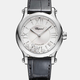 Chopard Silver Stainless Steel Happy Sport 278559 Automatic Women's Wristwatch 36 mm 1143658