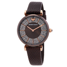 Emporio Armani AR11565 - Ladies' Brown Dial Quartz Watch
