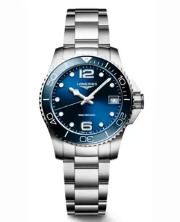 Longines HydroConquest Quartz Blue Dial Steel Women's Watch L3.370.4.96.6 l33704966