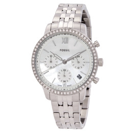 Fossil Neutra Chronograph Quartz White Dial Ladies Watch es5357
