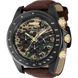 Invicta 43678 Speedway Chronograph GMT Stainless Steel Mens Watch