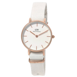 Daniel Wellington Petite Dover Quartz White Dial Ladies Watch dw00100313