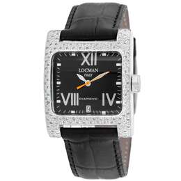 Женские классические часы Locman с черным циферблатом 7860602241084 | black
