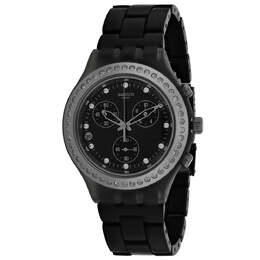 Женские часы Swatch с черным циферблатом 7243311579196 | black