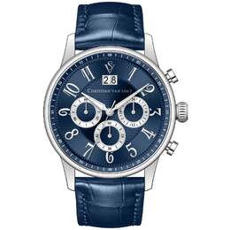 Мужские часы Christian Van Sant Heritage с синим циферблатом 7841792819260 | blue