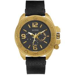 Guess Мужские часы Viper с черным циферблатом 7766764257340 | black