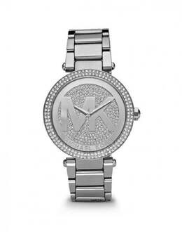 Michael Kors Parker MK5925 женские кварцевые часы серебристого тона 39 мм, серебряный 7762633850940 | silver