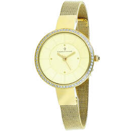 Christian Van Sant женские часы с золотым циферблатом, цвет gold tone 7052250841148 | gold tone