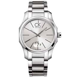 Часы Calvin Klein Men's Biz с серебряным циферблатом 7796749303868 | silver
