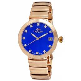Женские часы Oniss Prima с синим циферблатом 7296073596988 | blue