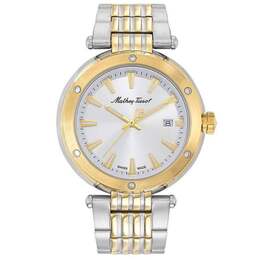 Мужские часы Mathey-Tissot Neptune с серебристым циферблатом, серебряный 7766782509116 | silver