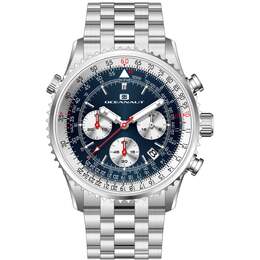 Мужские часы Oceanaut Flight с синим циферблатом 7769027805244 | blue