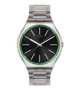 Swatch Мужские часы The May Black Dial 7243049205820 | black