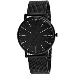Мужские часы Skagen с черным циферблатом 7766761963580 | black