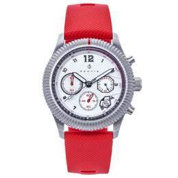 Часы Meridian Chronograph с ремешком и датой Nautis, красный 7862918053948 | red