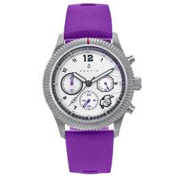 Часы Meridian Chronograph с ремешком и датой Nautis, фиолетовый 7862918053948 | purple