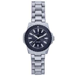 Часы Cortez Automatic Bracelet Watch с датой - черные Nautis 7859362398268 | black