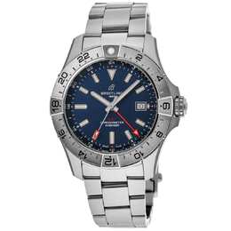 Breitling Avenger Automatic GMT 44 Синий циферблат Нержавеющая сталь Мужские часы A32320101C1A1 7909935939644 | blue