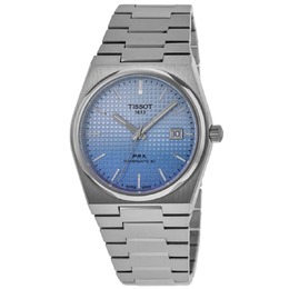 Tissot PRX Powermatic 80 Gradient Blue Dial стальные мужские часы T137.407.11.351.01, синий 7855222685756 | blue
