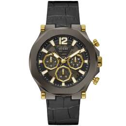 Guess Мужские часы Edge с черным циферблатом 7847921352764 | black