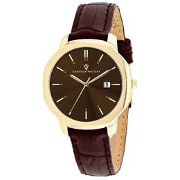Christian Van Sant женские часы Octave Slim с коричневым циферблатом 7150727725116 | brown