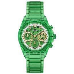 Guess женские классические часы с зеленым циферблатом 7766761013308 | green