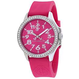 Женские часы Juicy Couture Jetsetter с розовым циферблатом 7787127636028 | pink