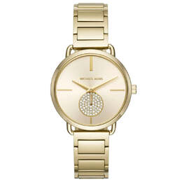 Michael Kors Portia MK3639 женские кварцевые часы золотистого оттенка 37 мм, золотой 7762635718716 | gold