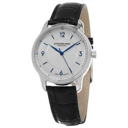 Мужские часы Stuhrling Symphony с серебряным циферблатом 7796750876732 | silver