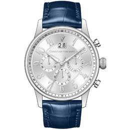 Мужские часы Christian Van Sant Heritage с серебряным циферблатом 7841798553660 | silver