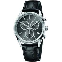 Мужские формальные часы Calvin Klein с черным циферблатом 7796744224828 | black