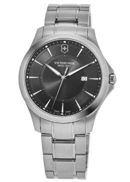 Victorinox Swiss Army Alliance кварцевые мужские часы с черным циферблатом из стали 241909 7838304370748 | black