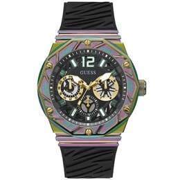 Мужские классические часы Guess с черным циферблатом 7766796697660 | black
