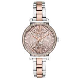 Michael Kors Sofie MK3972 женские двухцветные кварцевые часы 36 мм, цвет multi 7762635259964 | multi