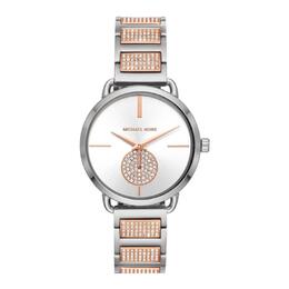 Michael Kors Portia MK4352 женские кварцевые часы серебристого тона 36 мм, серебряный 7762628608060 | silver